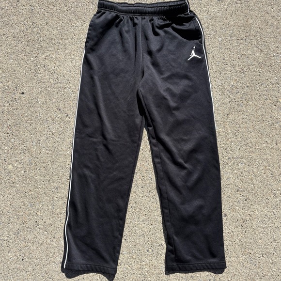 Jordan Kids XL Black Track Pants Athletic Activewear Jumpman - Picture 1 of 4